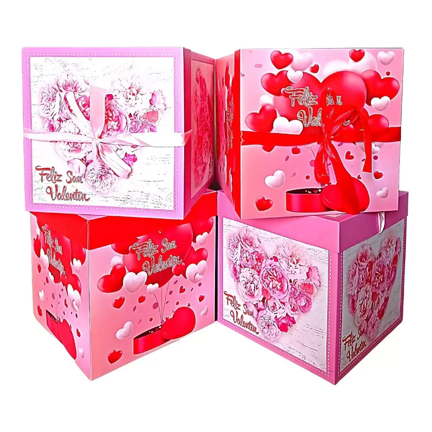 12 Cajas de regalos día del amor 22 cm 6