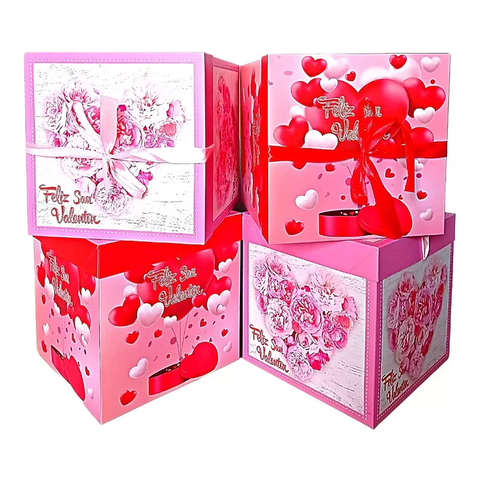 12 Cajas de regalos día del amor 22 cm 6