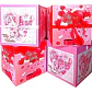 12 Cajas de regalos día del amor 22 cm - Miniatura 6