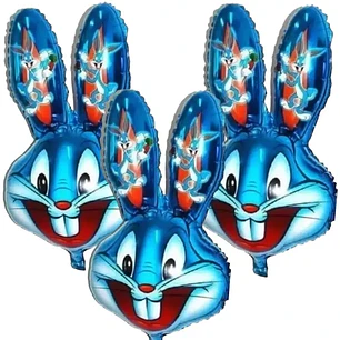 12 Globos conejo 80 cm