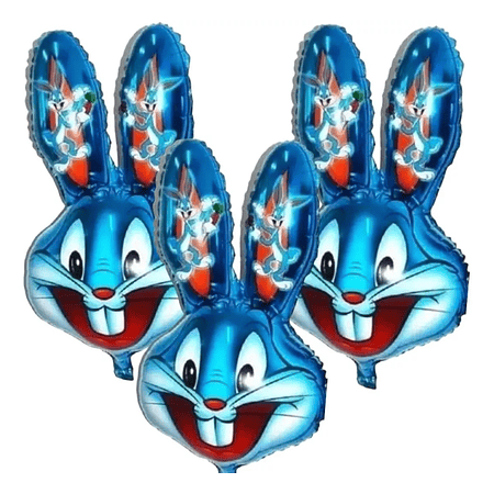 50 Globos Conejo 80 cm