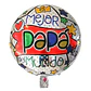 24 Globos día del padre metálicos 45 cm con varillas - Miniatura 8