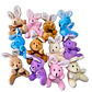 12 Llaveros de conejo de pascua - Miniatura 1