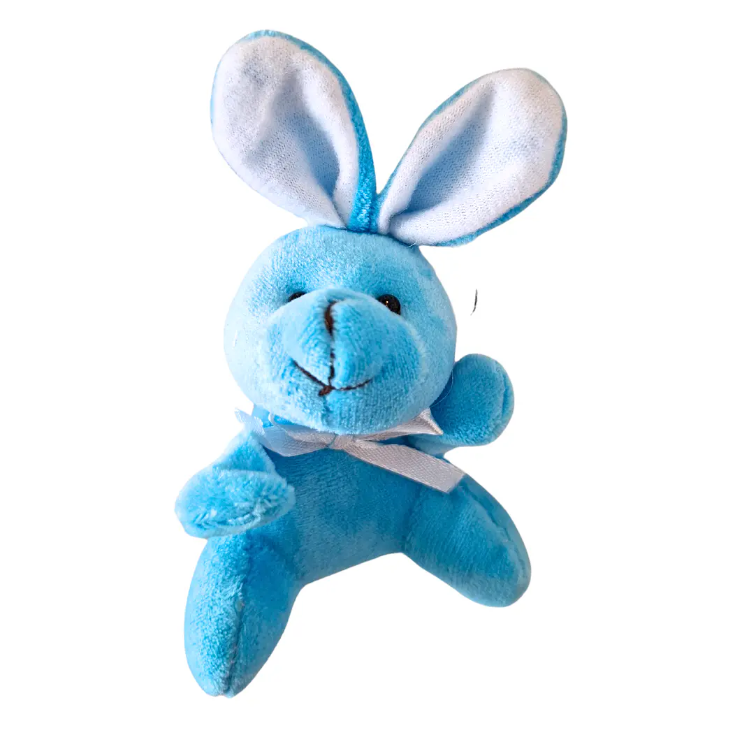 12 Llaveros de conejo de pascua 4