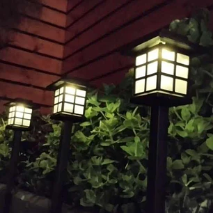  Farol Solar Decorativo 39 cm