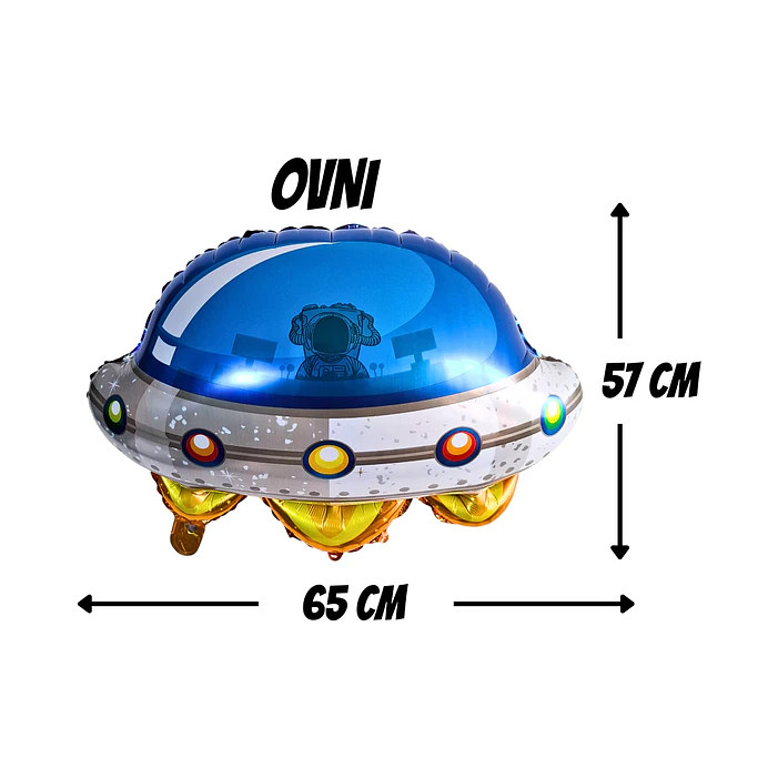 Globo Nave Espacial Grande 1 pieza 7