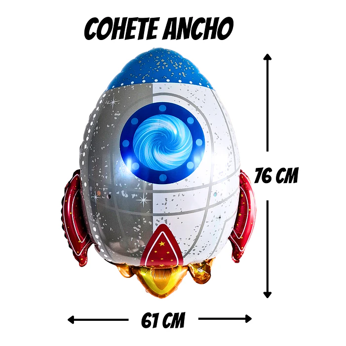 Globo Nave Espacial Grande 1 pieza 9