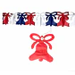 1 Guirnalda campa tricolor papel 2mt  - Miniatura 3
