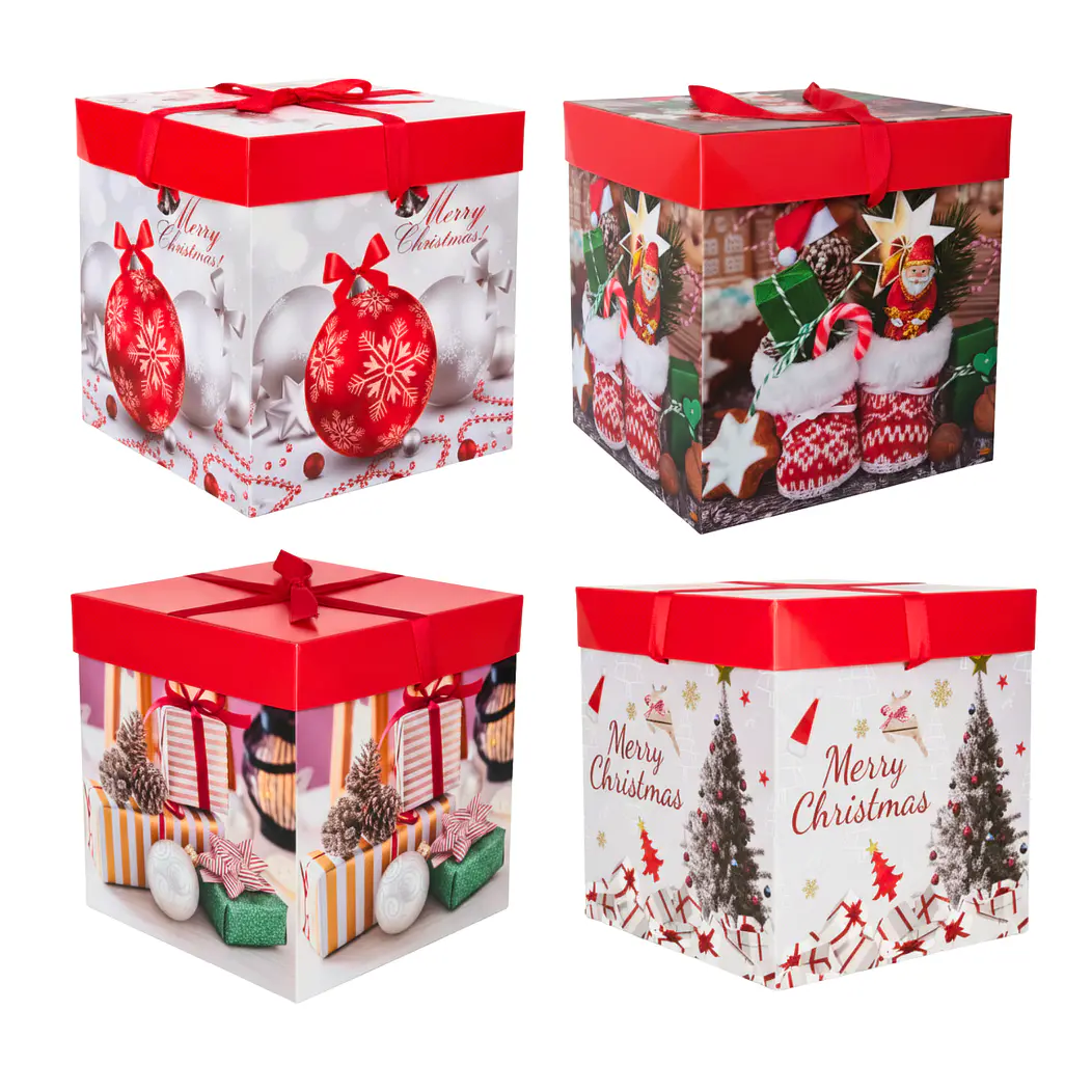 Cajas de Navidad 22cm (12pcs) 3