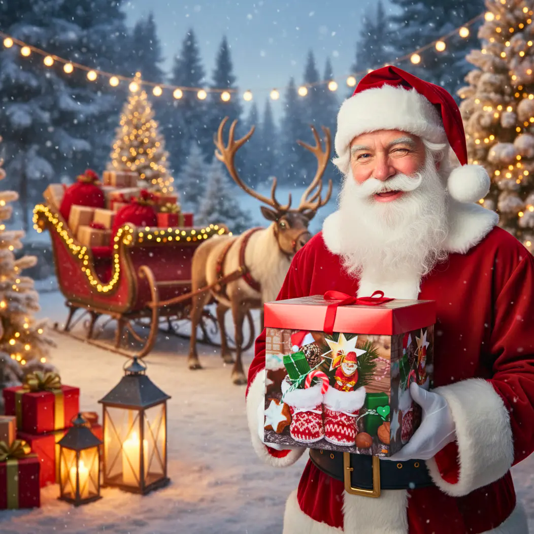 Cajas de Navidad 22cm (12pcs) 2