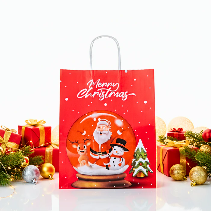 Bolsas navidad regalos 32cm (12pcs) 6