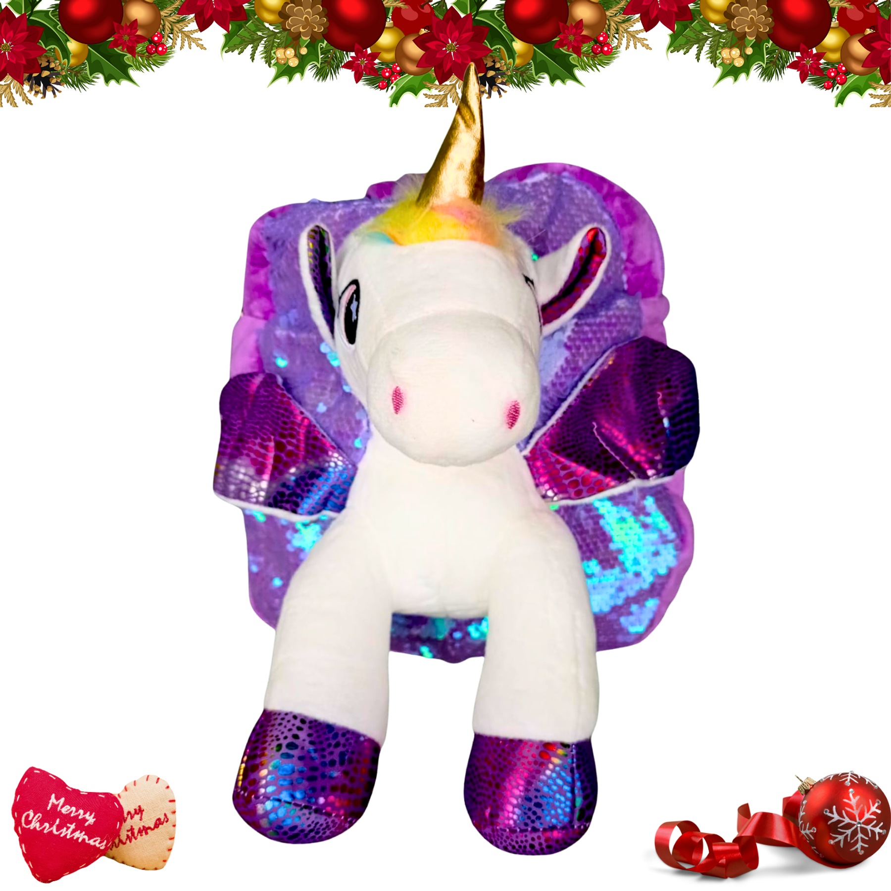 Mochila unicornio mágico