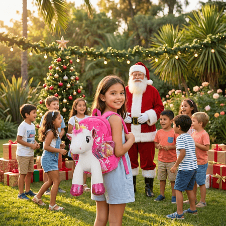 Mochila unicornio mágico