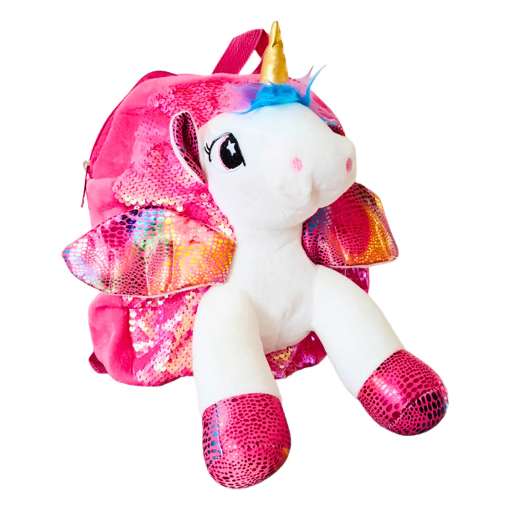 Mochila unicornio infantil niñas 30 Cm 15