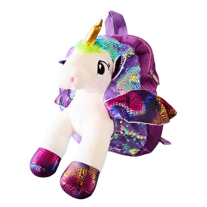 Mochila unicornio infantil niñas 30 Cm 16