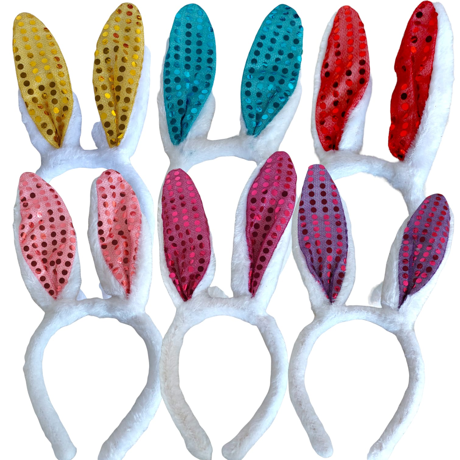 12 Canastos de Pascua Mimbre Kit Gold