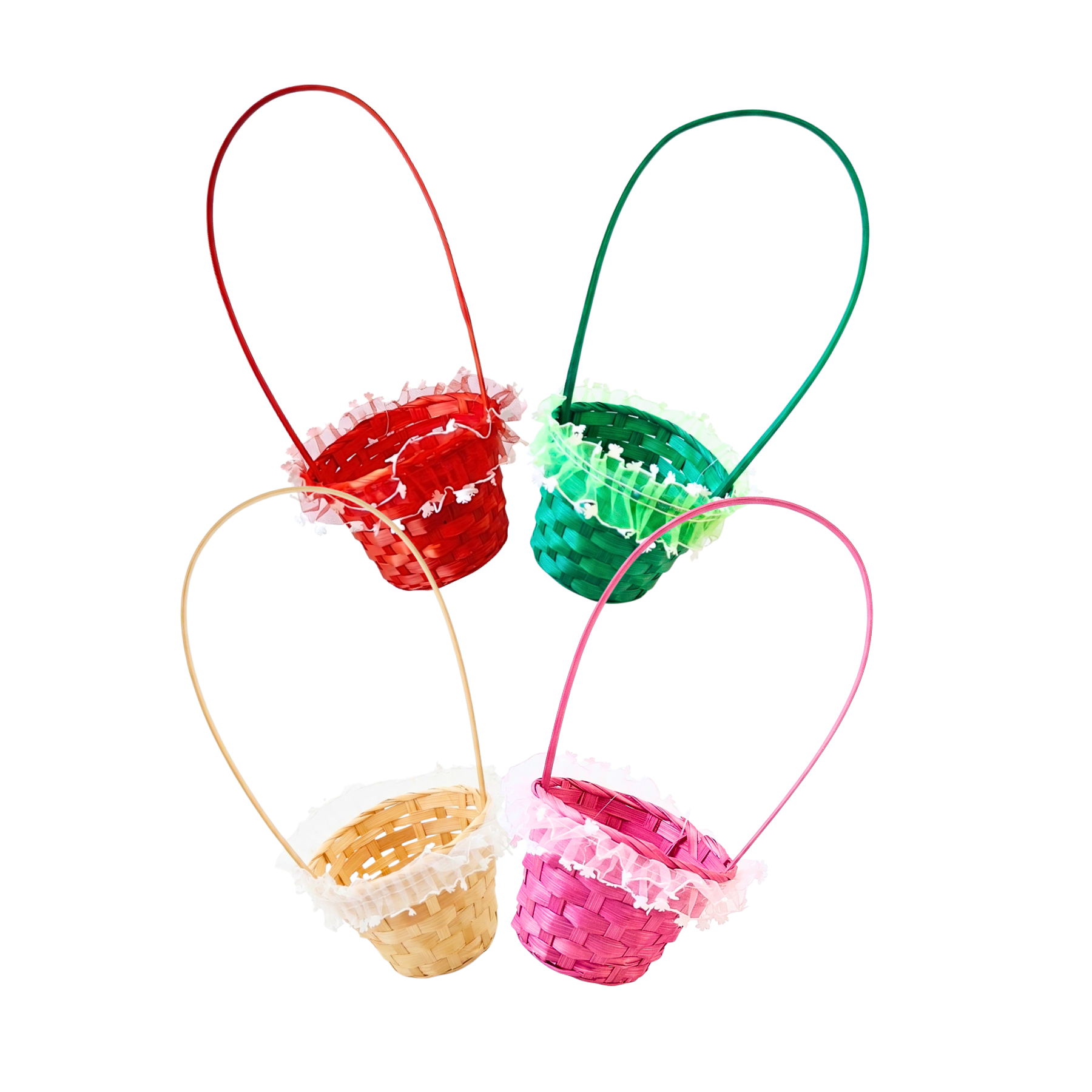 Canastos de Pascua Mimbre Kit Completo