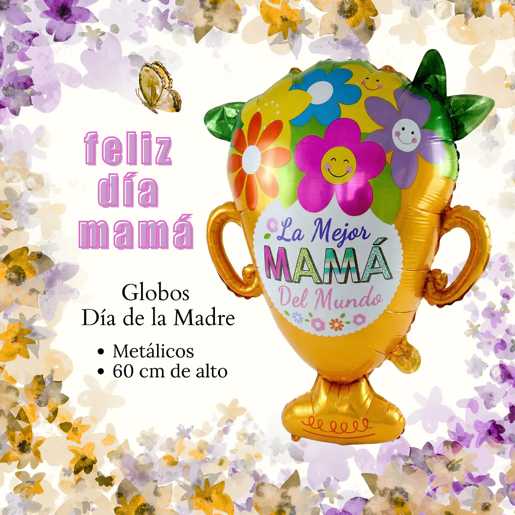 12 Globos Día De La Madre XL 60 cm  1