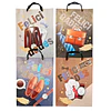 12 Bolsas Felicidades Hombre 32 cm