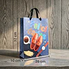 12 Bolsas Felicidades Hombre 32 cm
