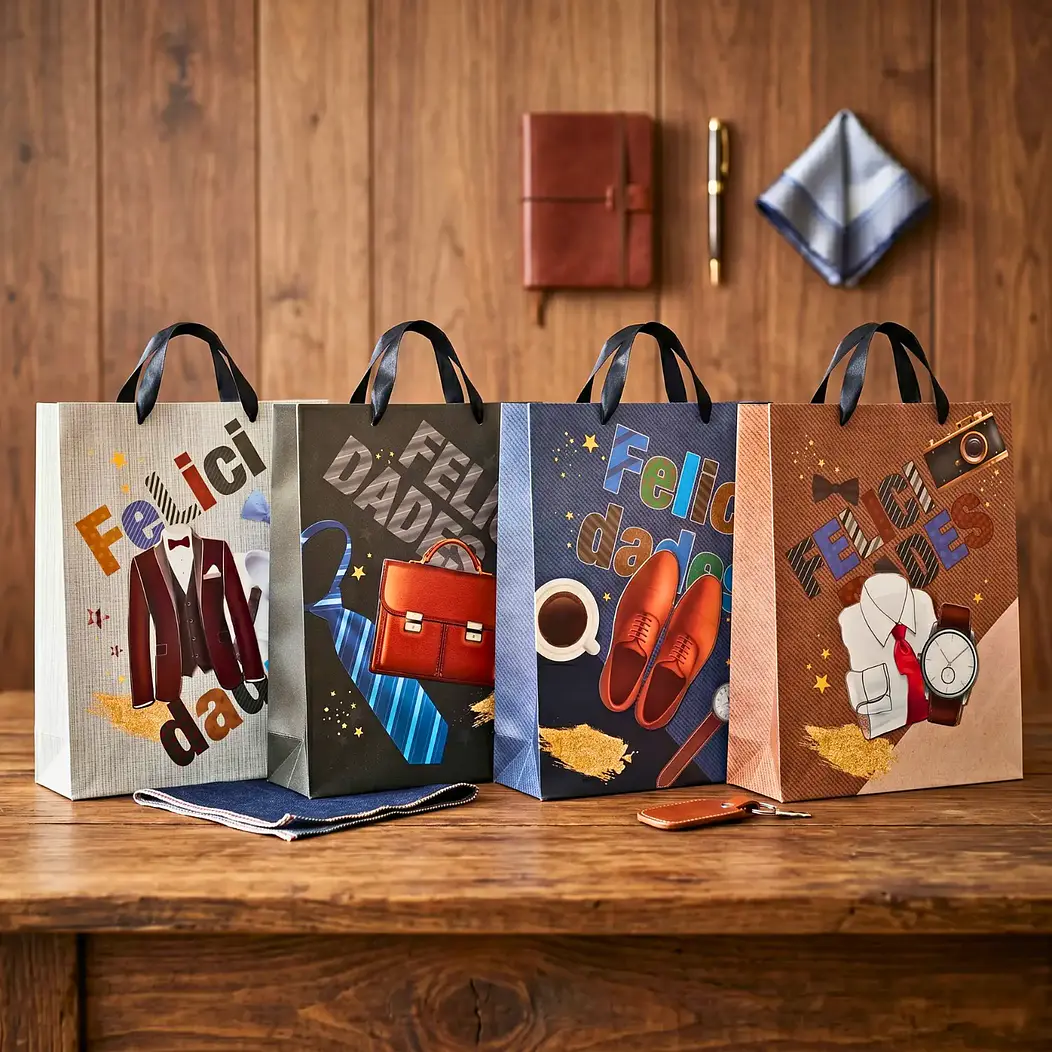 12 Bolsas Varón 24 cm 1