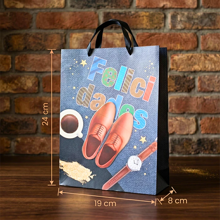 12 Bolsas Varón 24 cm 4
