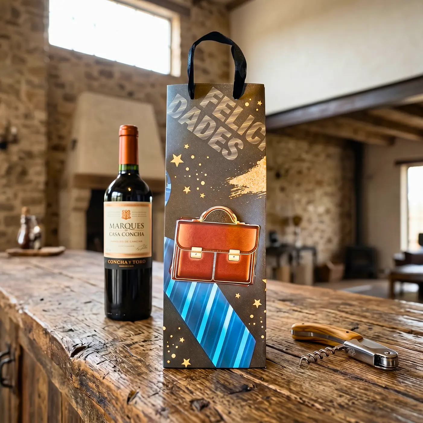 12 Bolsas para Vinos y Licor 36 cm 7