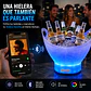Hielera Parlante Bluetooth Luces LED 7L - Miniatura 2