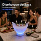Hielera Parlante Bluetooth Luces LED 7L - Miniatura 9