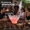 Hielera Parlante Bluetooth Luces LED 7L