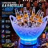Hielera Parlante Bluetooth Luces LED 7L