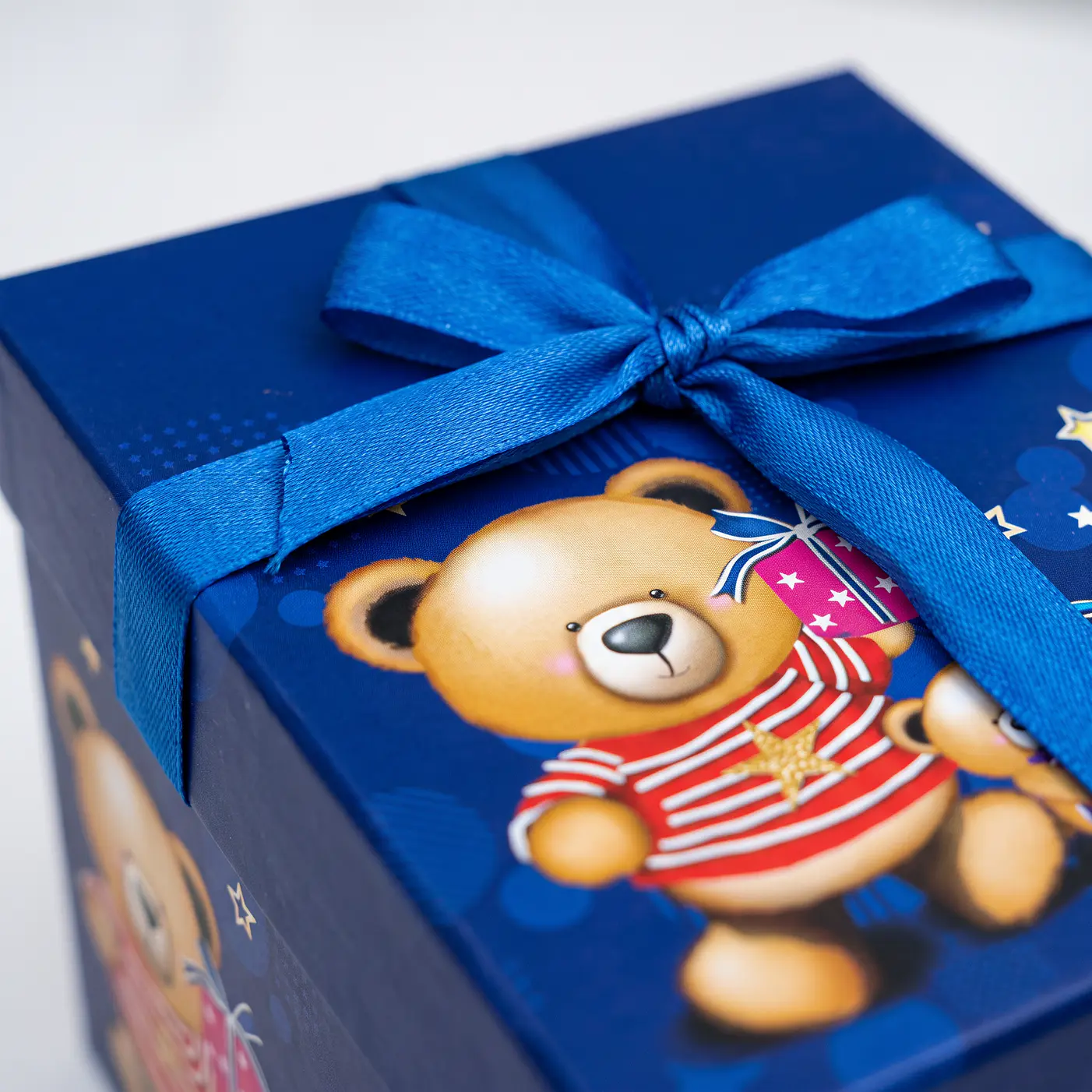 Cajas de Regalo Osos Día del Niño Cartón 22cm 12 Unidades 13
