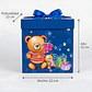 Cajas de Regalo Osos Día del Niño Cartón 22cm 12 Unidades - Miniatura 8
