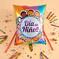 Globos feliz día del niño 60 cm con varillas 12 unidades - Miniatura 6