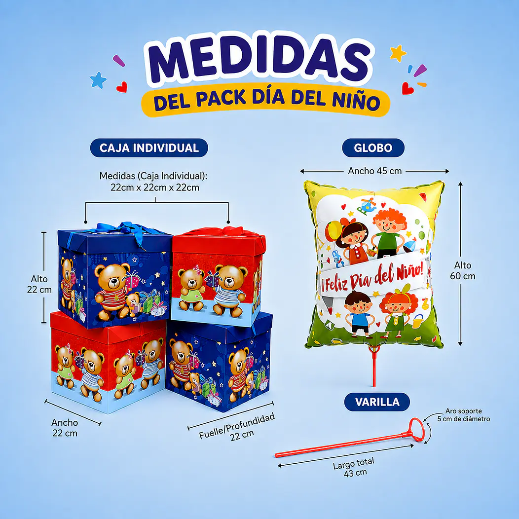 Pack Día del niño 36 artículos 4