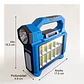 Linterna Solar Recargable Powerbank Camping y Emergencia - Miniatura 6