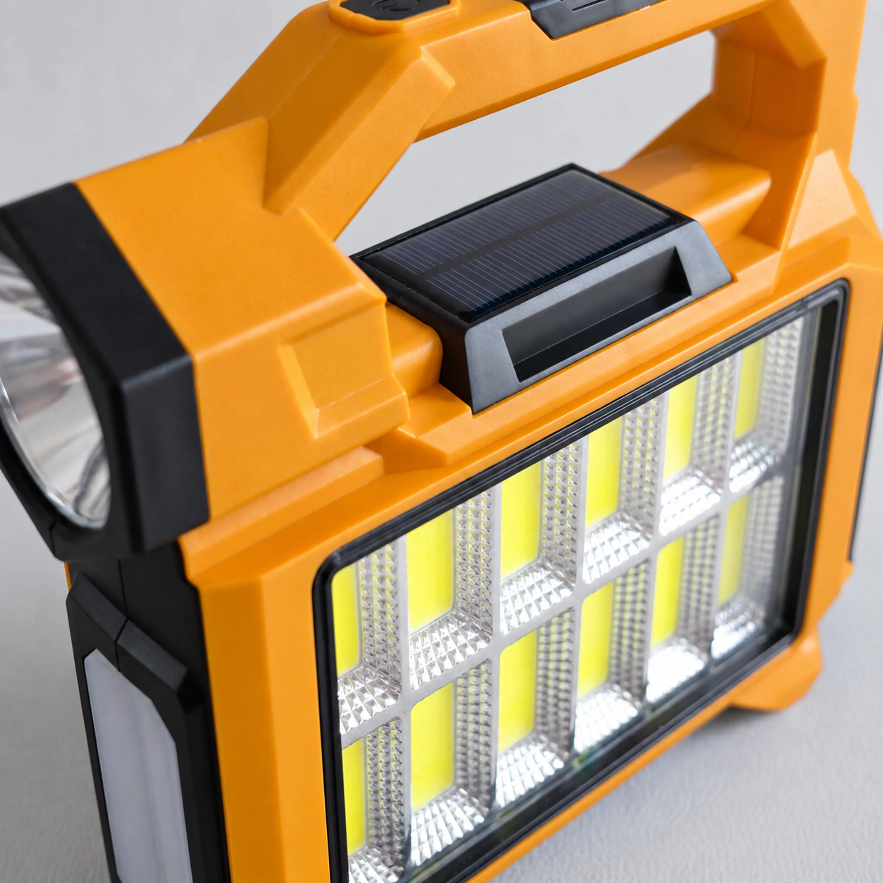 Linterna Solar Recargable Powerbank Camping y Emergencia 13