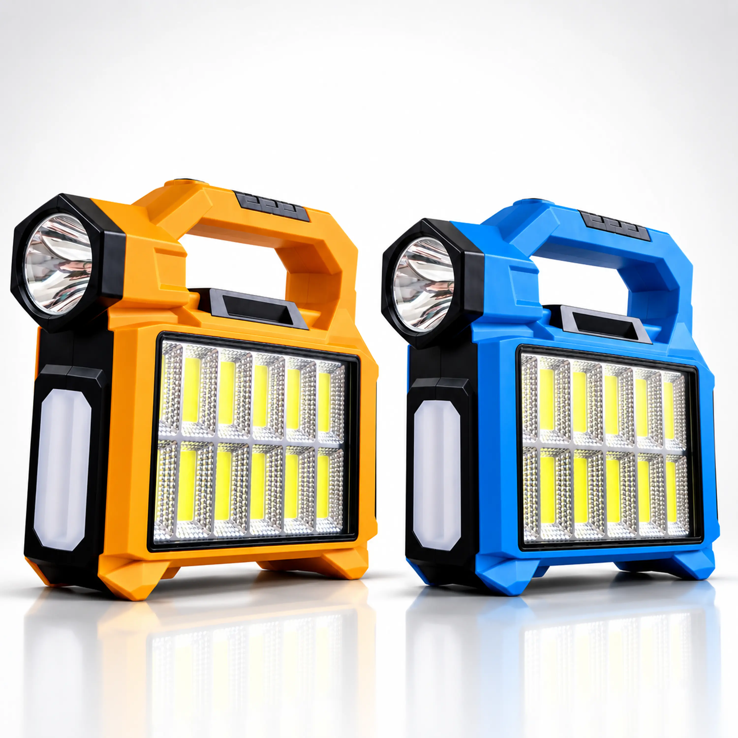 Linterna Solar Recargable Powerbank Camping y Emergencia 14