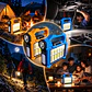 Linterna Solar Recargable Powerbank Camping y Emergencia - Miniatura 7