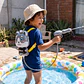 Mochila Lanza Agua para Niños con Pistola 1 Litro - Miniatura 10