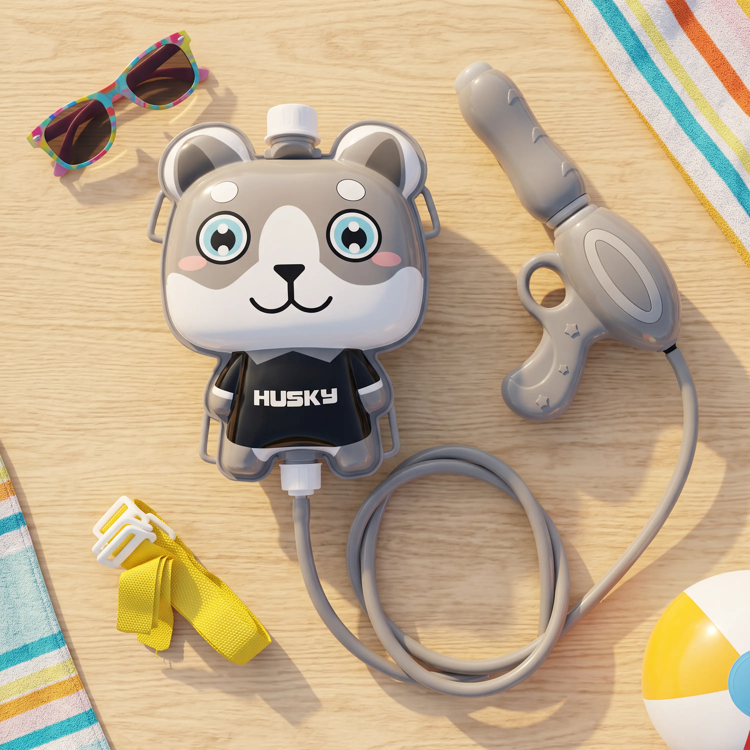 Mochila Lanza Agua para Niños con Pistola 1 Litro 18