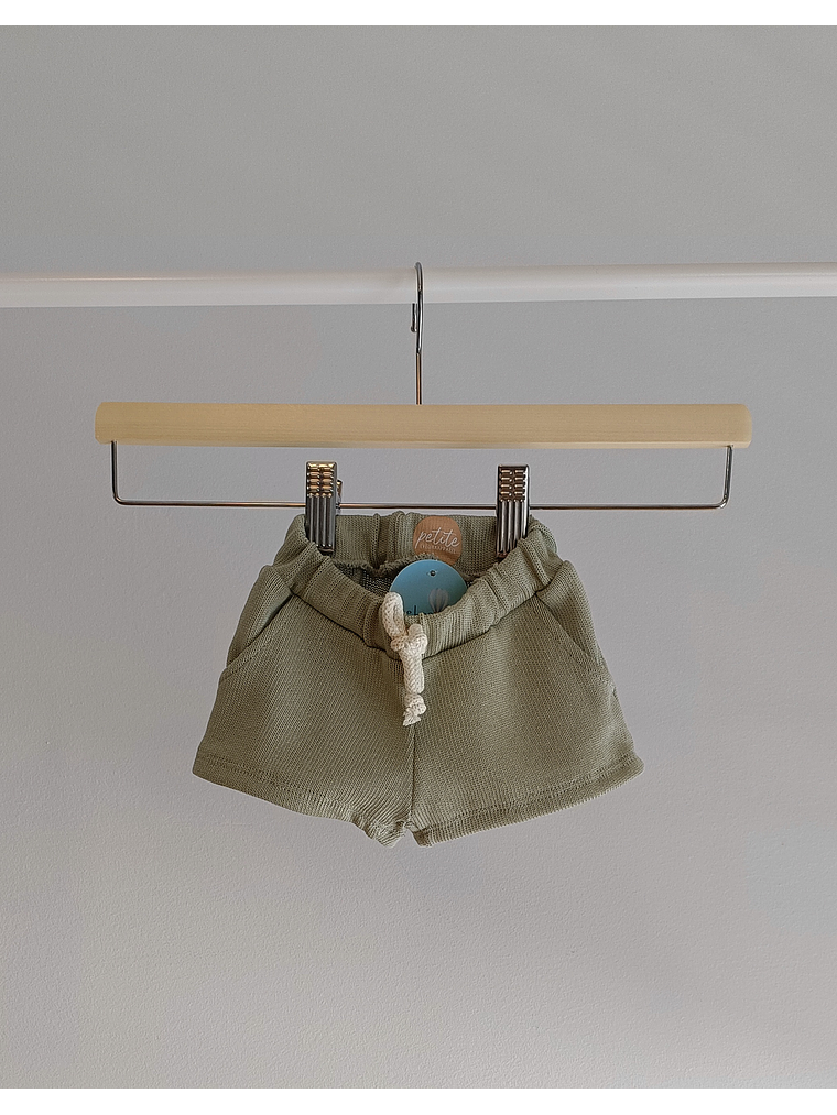 Calções Petite Verde Pastel 1