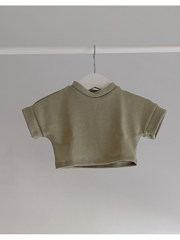 T-shirt Petite Verde Pastel 1