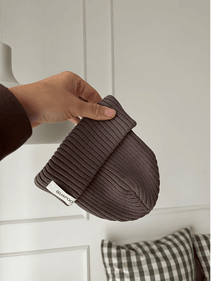 Gorro Moonie Castanho