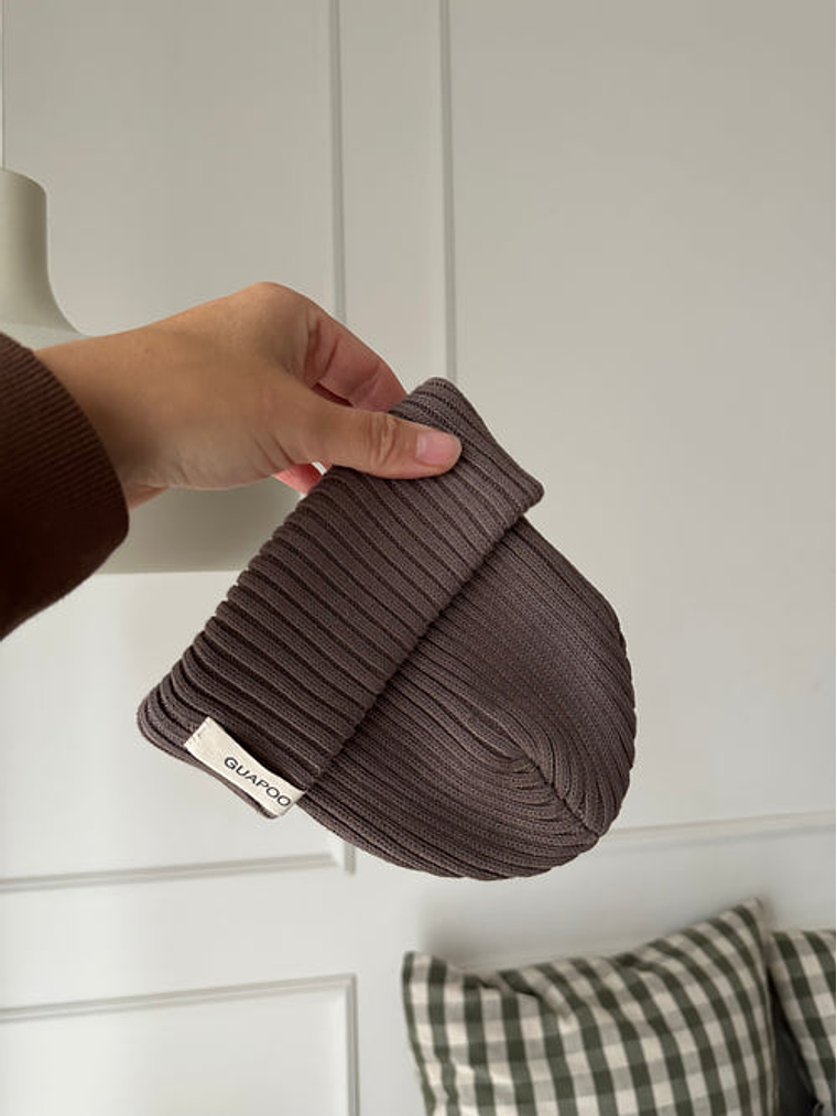 Gorro Moonie Castanho 1