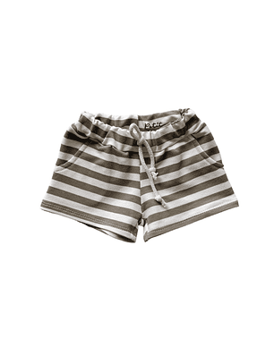 Calções Wavy Azeitona