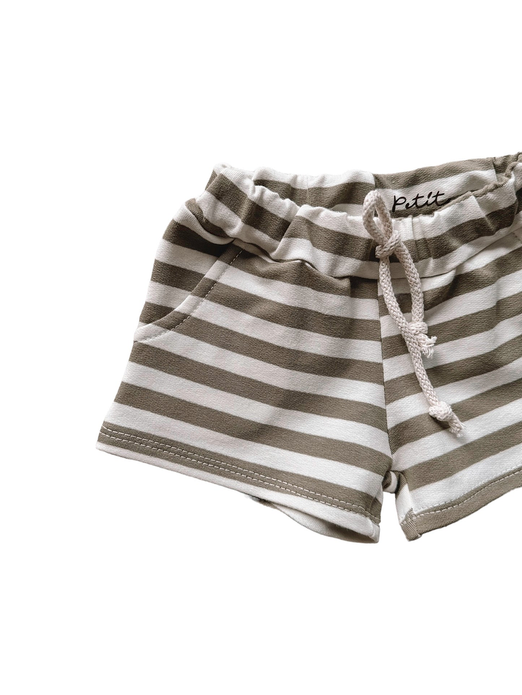 Calções Wavy Azeitona 2