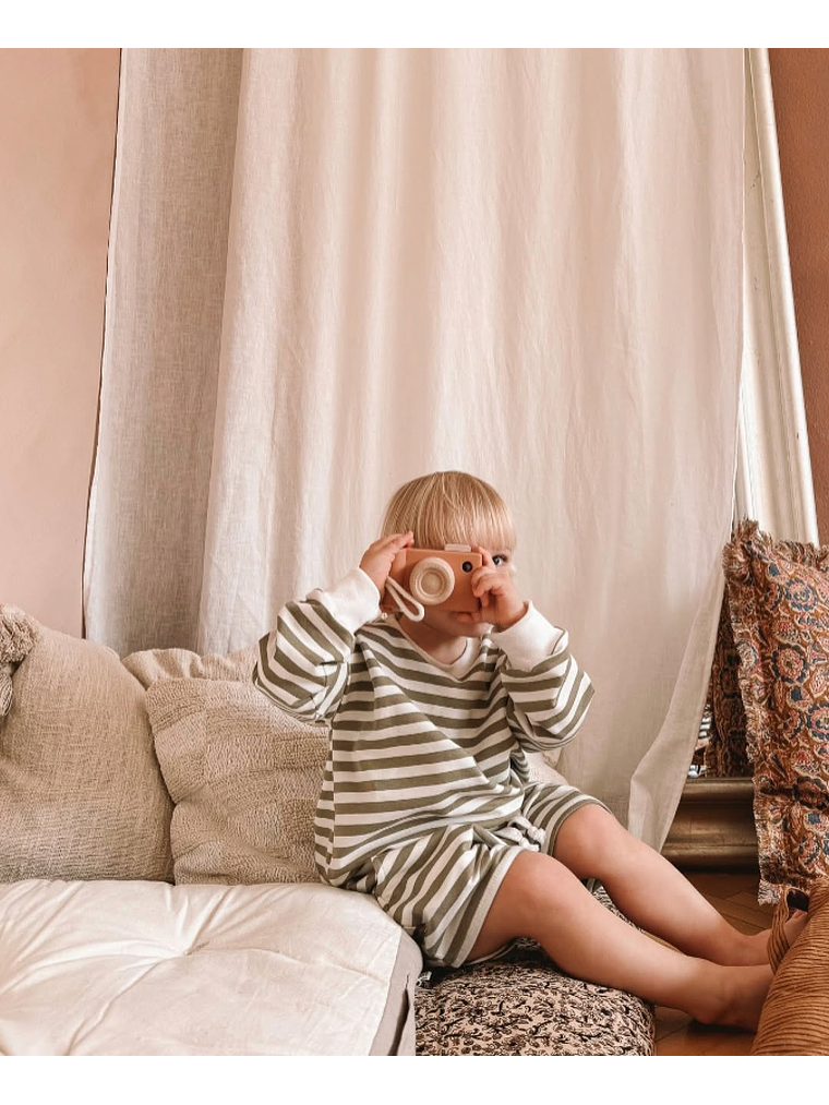 Calções Wavy Azeitona 5