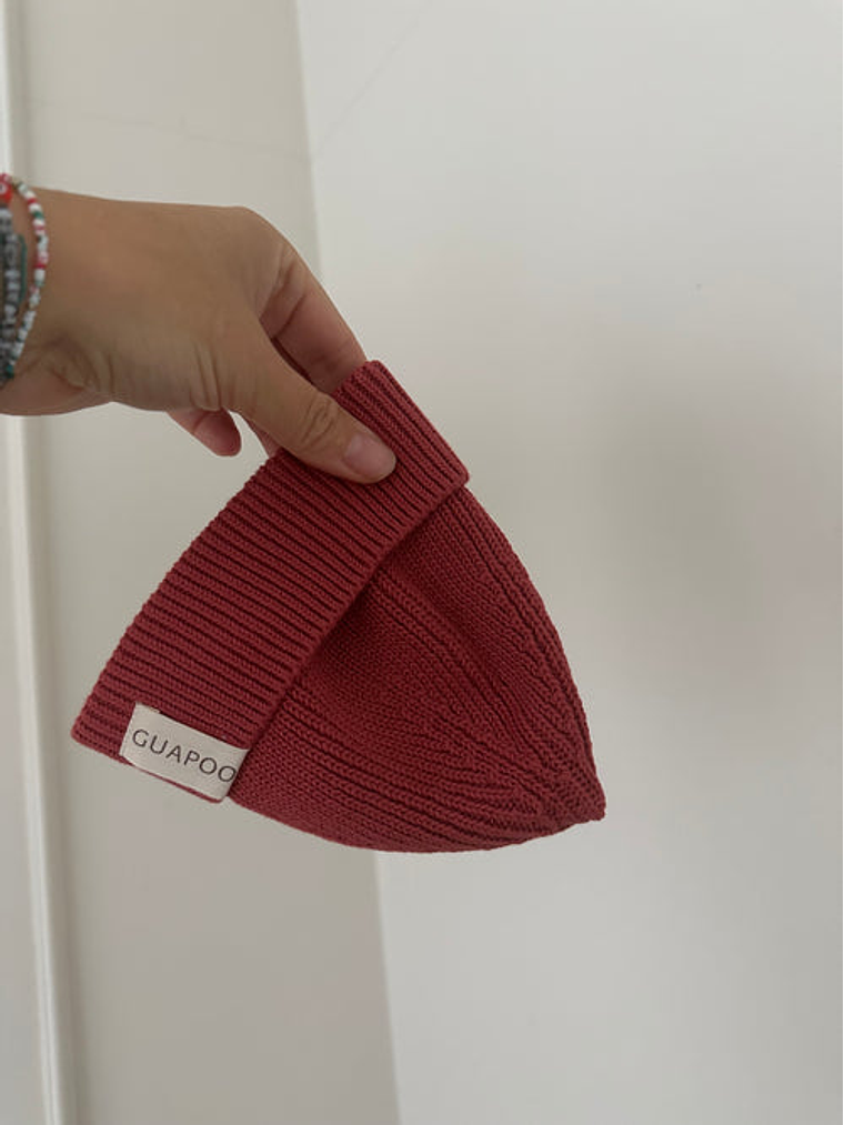 Gorro Moonie Framboesa 1