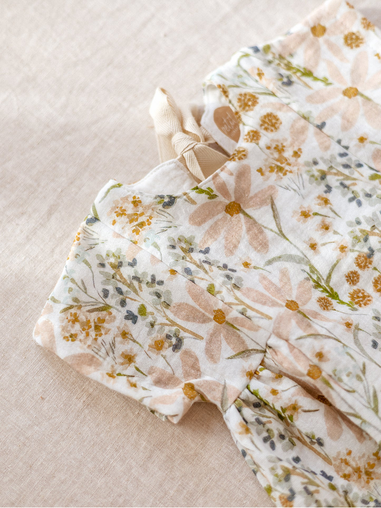 Vestido Wavy Marfim Floral 3